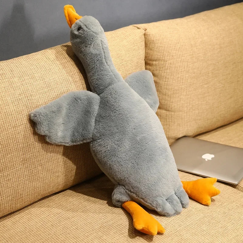 Fluffy Goose Plush Toy For Kids Sofa Pillow Home Decor Gift Type 2 NALANI Mode