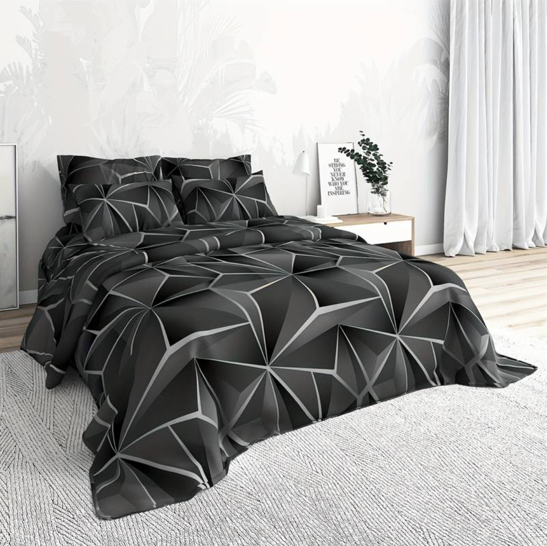 Hotel Inspired Duvet With Ultra Soft Microfiber Comfort White NALANI