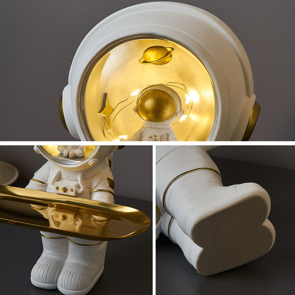 Unique Astronaut Storage Tray for Home Decor and Gift Idea NaLani