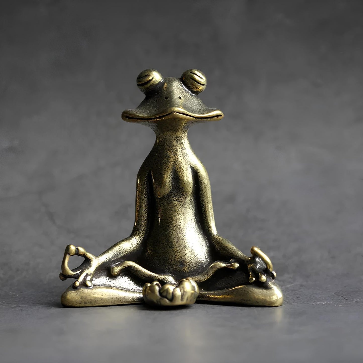 Meditating Frog Incense Holder for Zen Home Decor and Mindfulness Frog NALANI