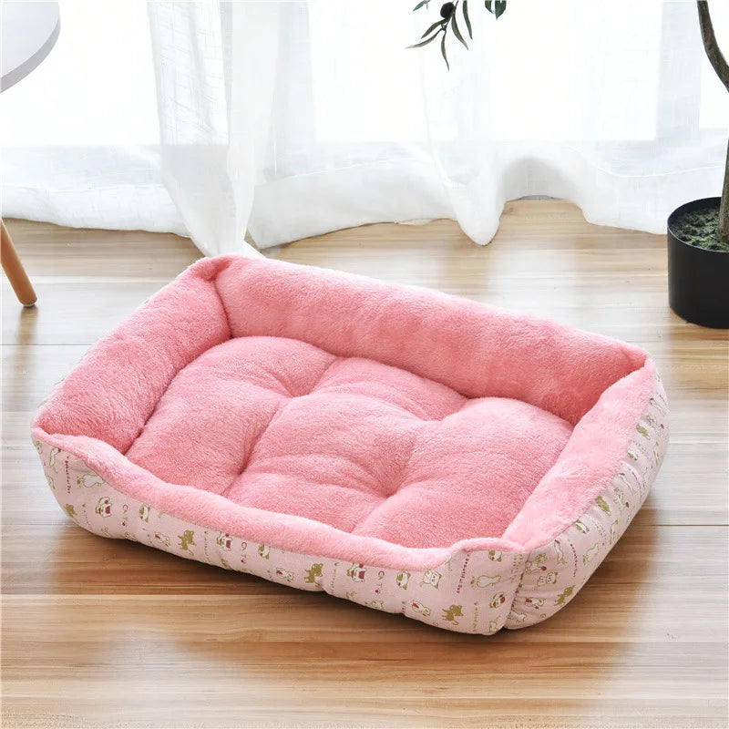 Colorful Comfortable Dog Bed For Pets Cozy Resting Spot NALANI