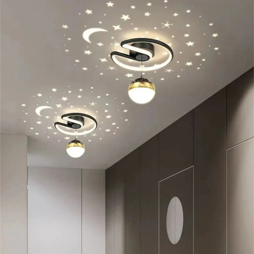 Dimmable LED Ceiling Light With Starry Sky Ambient Effect NALANI