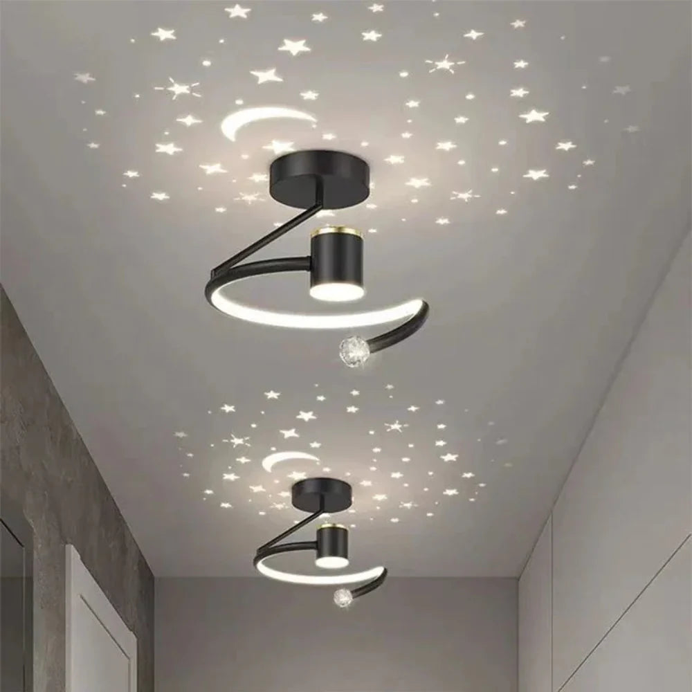 Dimmable LED Ceiling Light With Starry Sky Ambient Effect NALANI