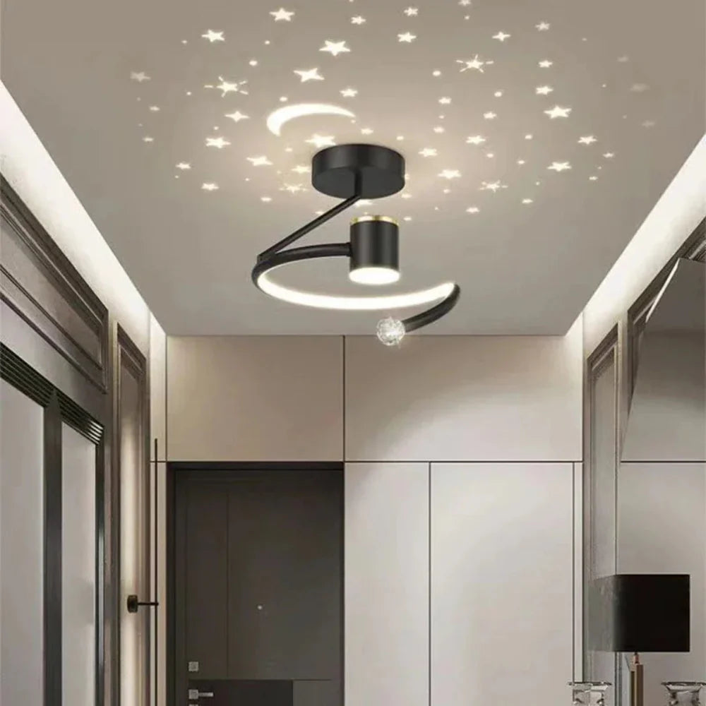 Dimmable LED Ceiling Light With Starry Sky Ambient Effect NALANI