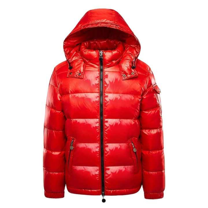 Mens Down Jacket Insulated Winter Outerwear Cold Weather