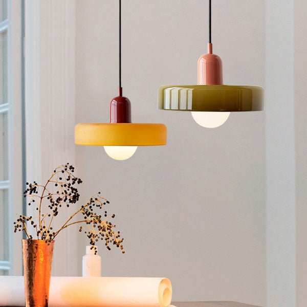Modern Colored Glass Pendant Light for Stylish Interiors NaLani