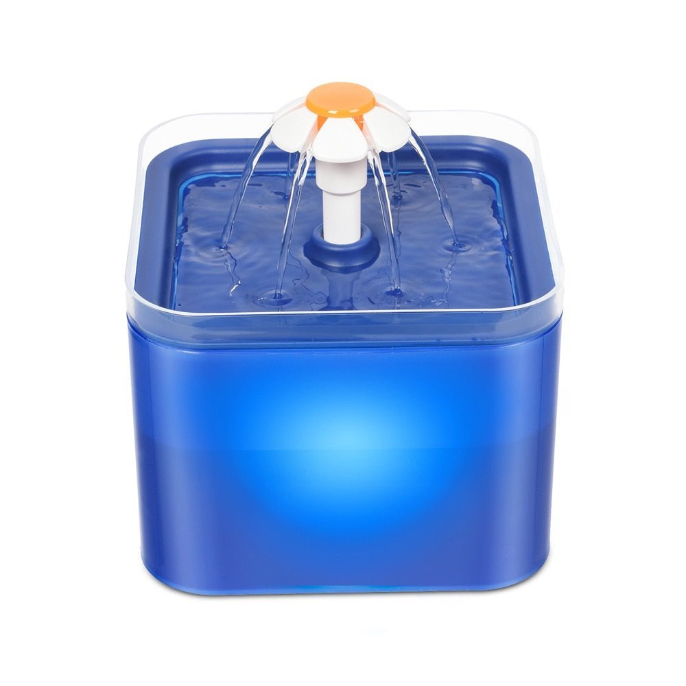 Aquadrink | Led Dieren Water Fontein - Blauw - #NALANI#
