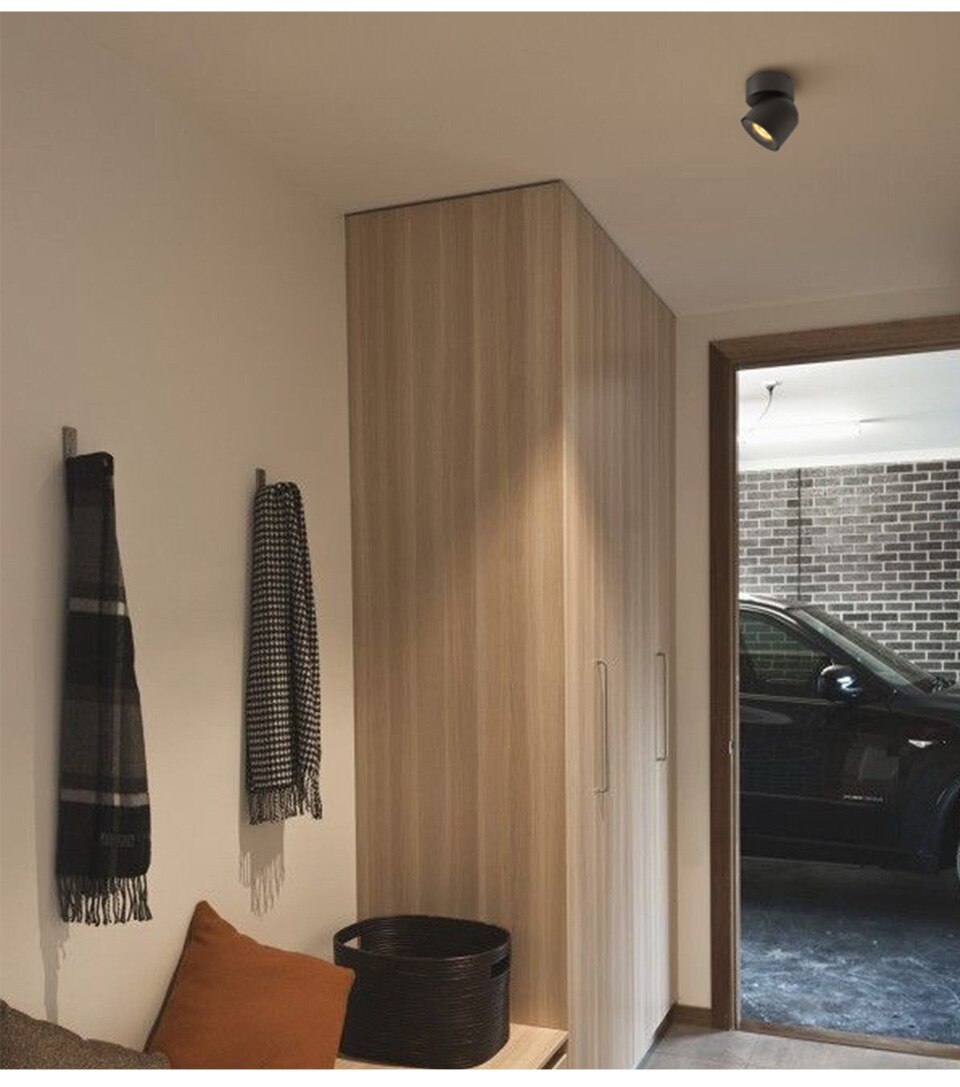 Arvesso | LED Ceiling Light Surface Mounted 360 Degrees Round Curve Rotation NaLani