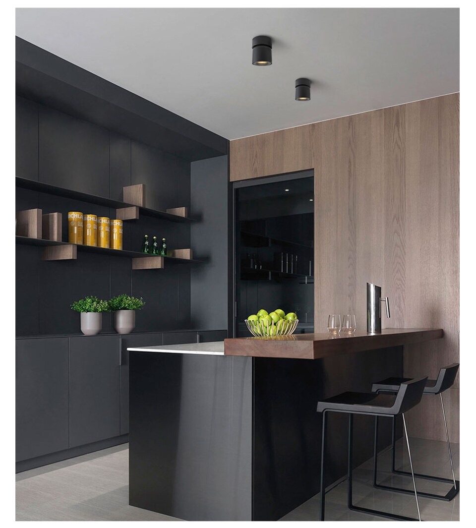 Arvesso | LED Ceiling Light Surface Mounted 360 Degrees Round Curve Rotation NaLani