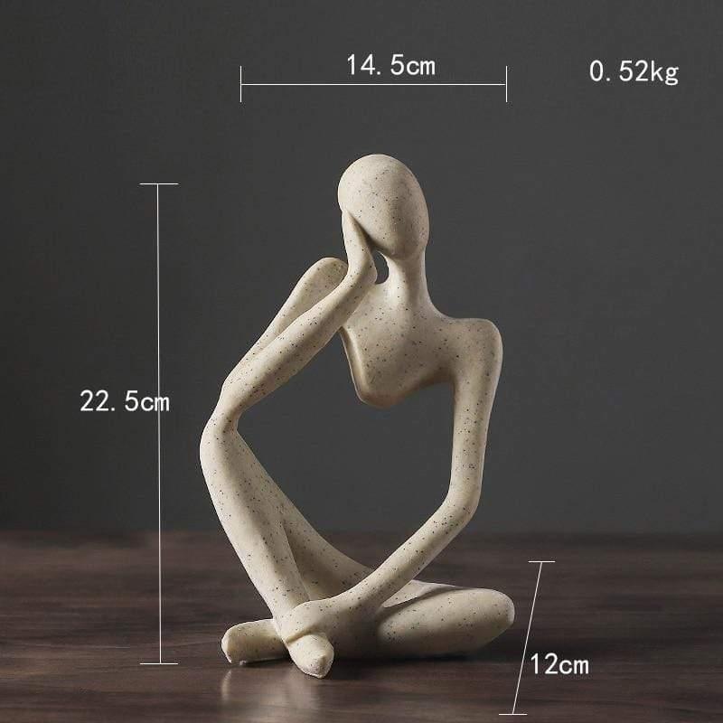 Elegant Decorative Figurine Sculpture for Home or Office Decor Think NALANI