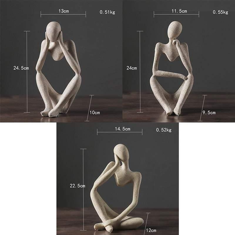 Elegant Decorative Figurine Sculpture for Home or Office Decor NALANI