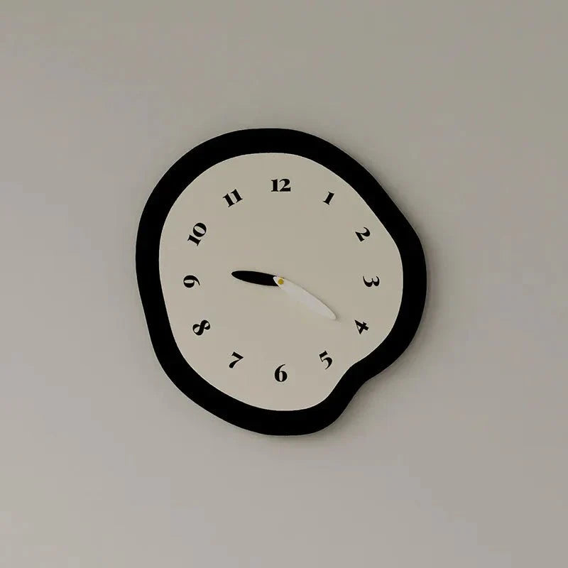 Auron | Abstract Acrylic Wall Clock – Silent & Sophisticated Design Clock Without Pendulum NaLani