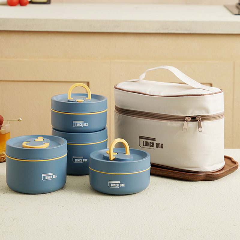 Multi Layer Insulated Lunch Box With Free Carry Bag NALANI