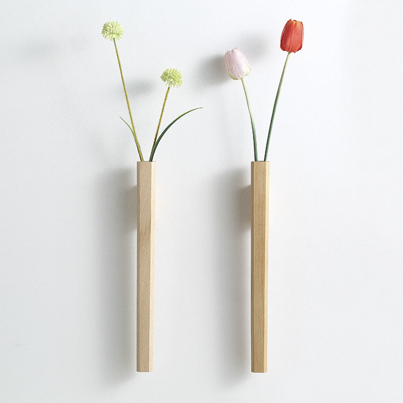 Hanging Wall Vase Set for Stylish Home Decor and Indoor Greenery Beech 1 pc NaLani