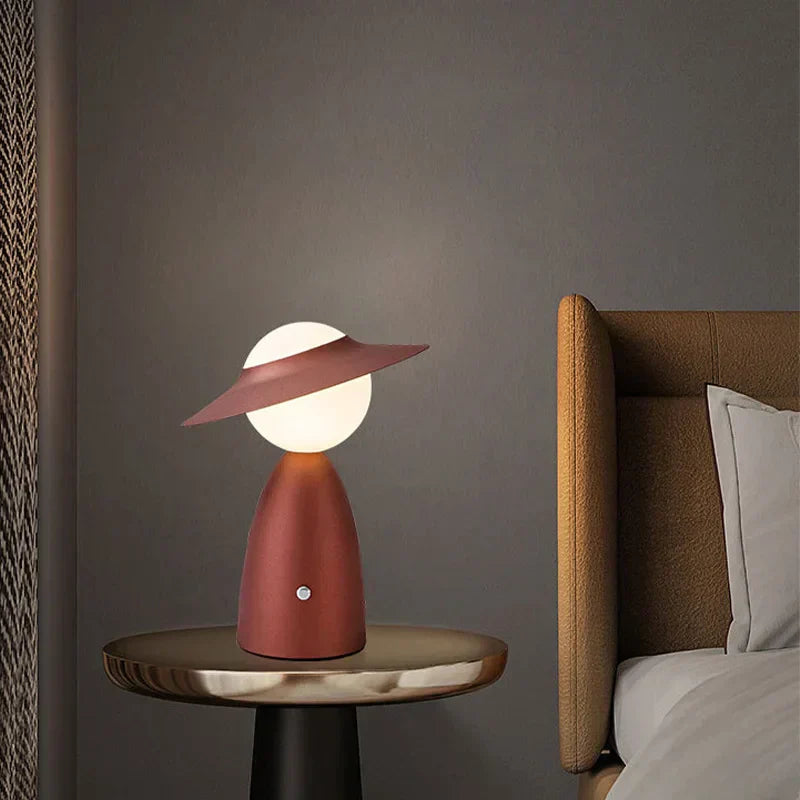 Bravaro | Modern Desk Lamp for Creative Study Sessions Red NaLani