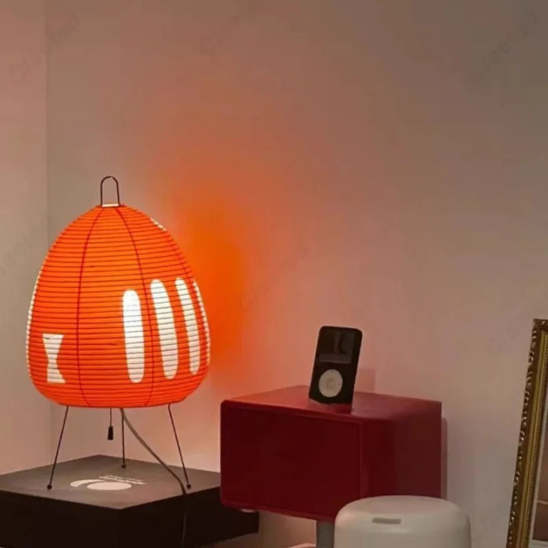 Rice Paper Table Lamp With Ambient Light For Calm Spaces NALANI