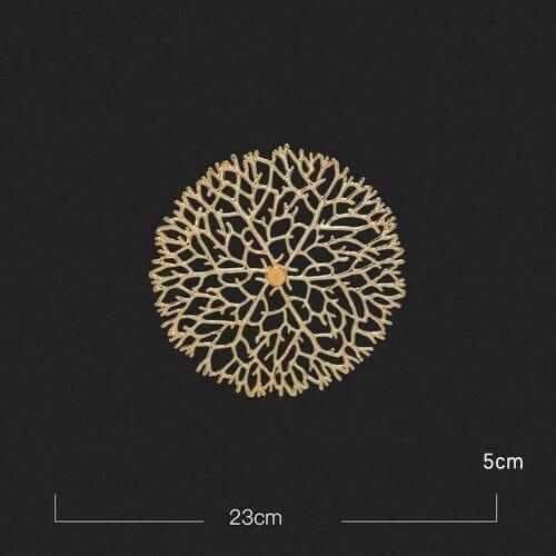 Stylish Copper Wall Decor for Home and Bedroom Decoration Lucky Coral Tree-S NALANI
