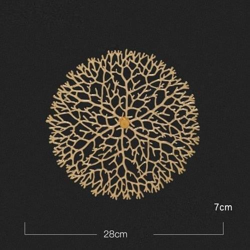 Stylish Copper Wall Decor for Home and Bedroom Decoration Lucky Coral Tree-M NALANI