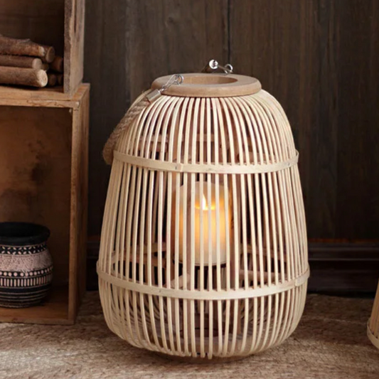 Diapole | Elegant Rotan Lantern for Cozy and Inviting Outdoor Spaces Oval NaLani