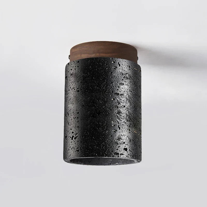 Diapole | Stylish Stone Lamp with Wood for Elegant Lighting NaLani