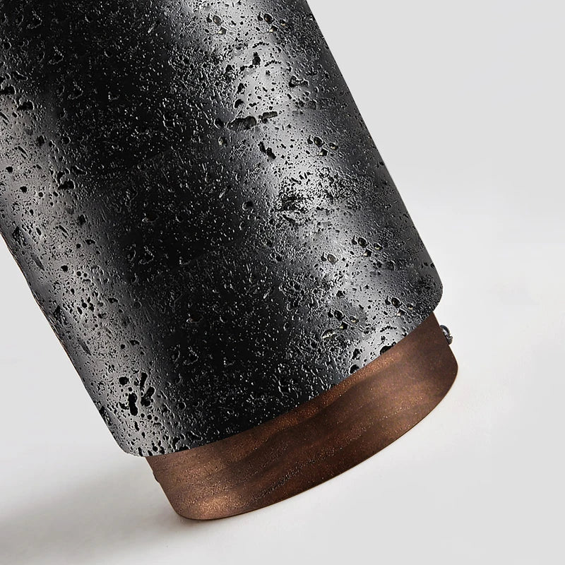 Diapole | Stylish Stone Lamp with Wood for Elegant Lighting NaLani