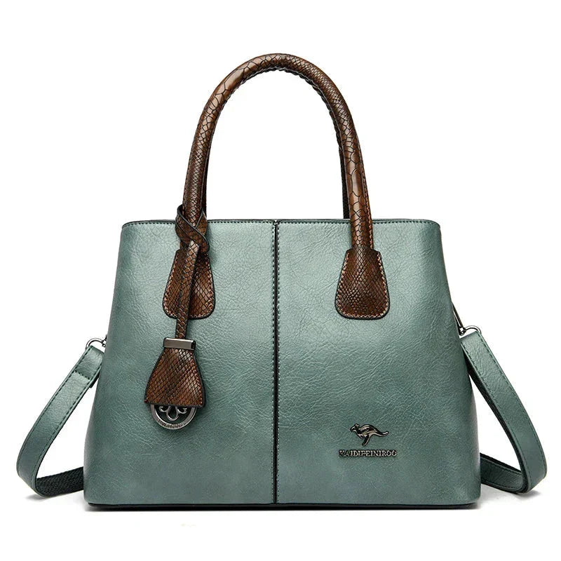 Womens Vegan Leather Bag Elegant Tote For Everyday Use NALANI