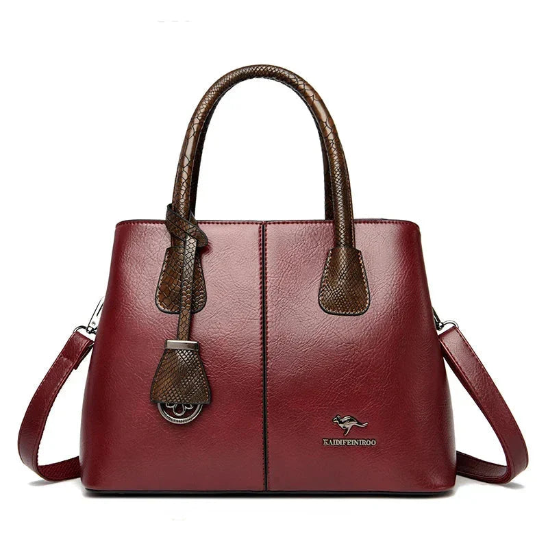 Womens Vegan Leather Bag Elegant Tote For Everyday Use NALANI