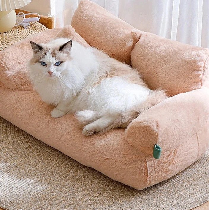 DreamPaws | Comfortabel huisdieren Bed - katten mand - Roze - #NALANI#