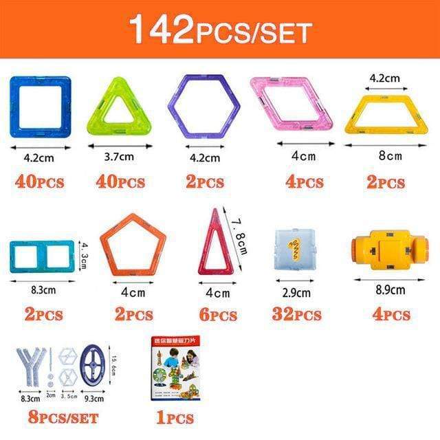 Magnetic Building Blocks for Kids Educational STEM Toy NALANI