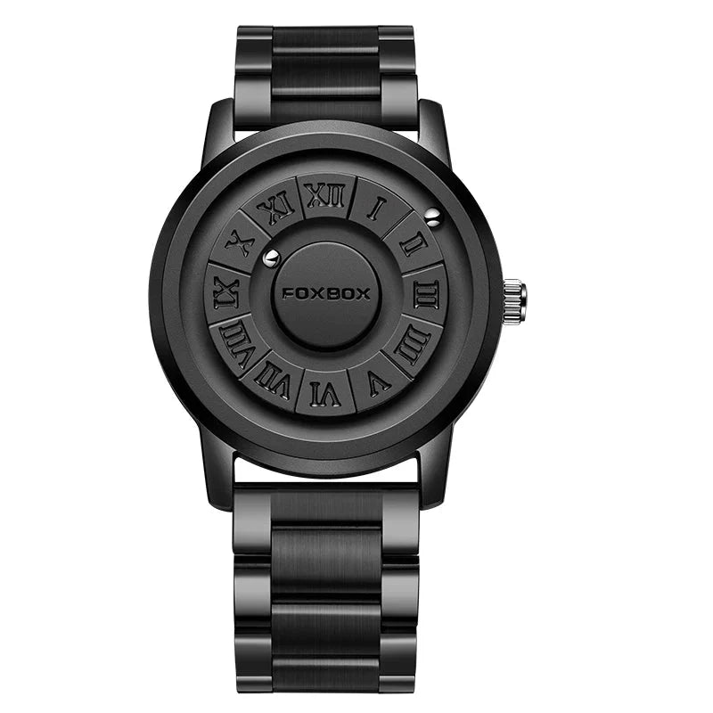 Men's Quartz Watch Classic Timepiece With Stainless Band Steel Stap NALANI