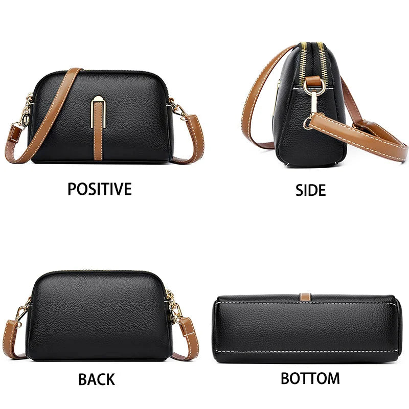 Mini Vegan Leather Bag For Women Elegant Compact Purse NALANI