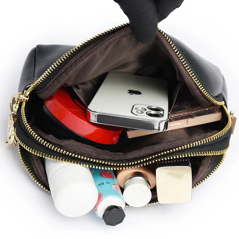Mini Vegan Leather Bag For Women Elegant Compact Purse NALANI