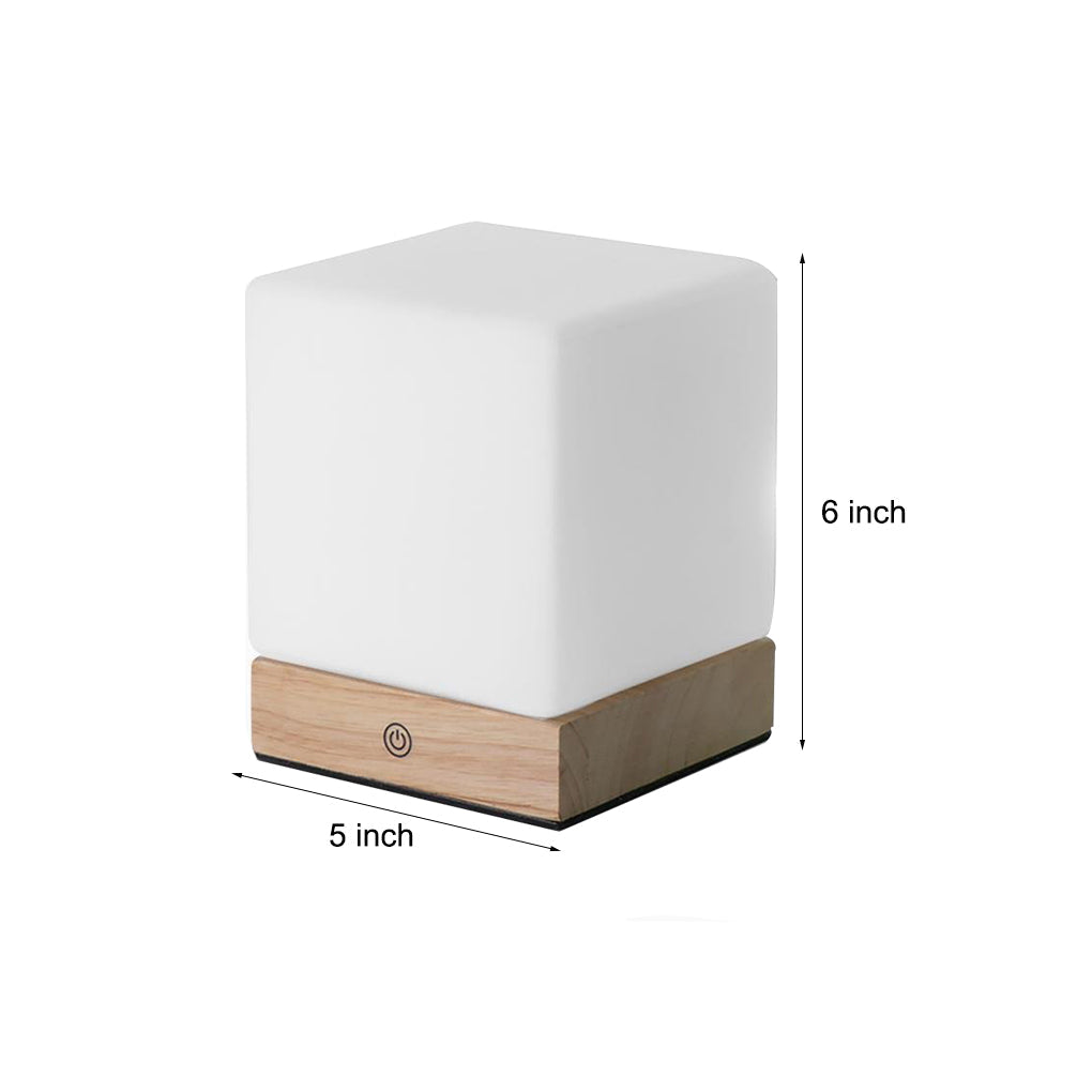 Fiorani Casa | Wireless LED Table Lamp for Nordic Mini Office Lighting NaLani