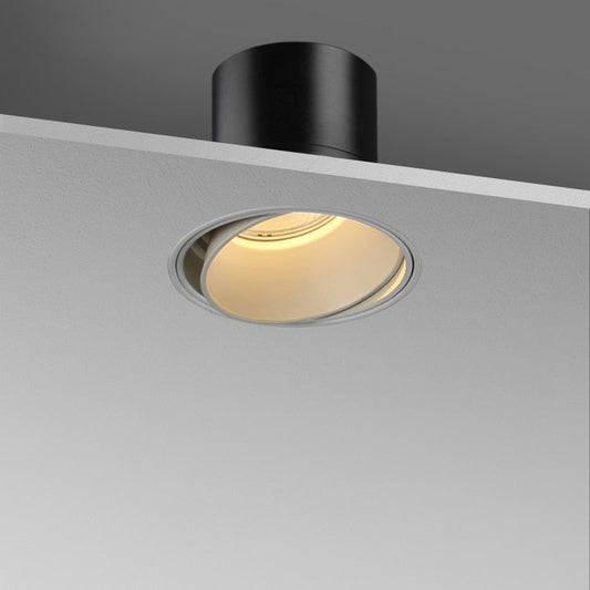Hidden Frameless Minimalist Recessed Adjustable Spotlights for Modern Spaces Warm White NaLani