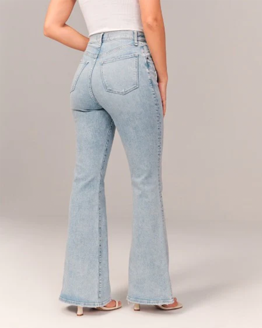 Facolli | Women's flared high-waisted jeans