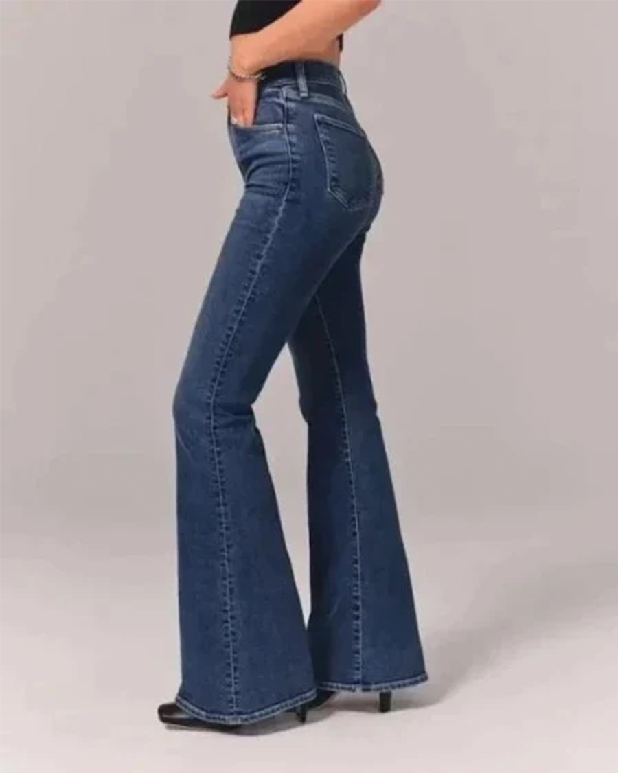 Facolli | Women's flared high-waisted jeans