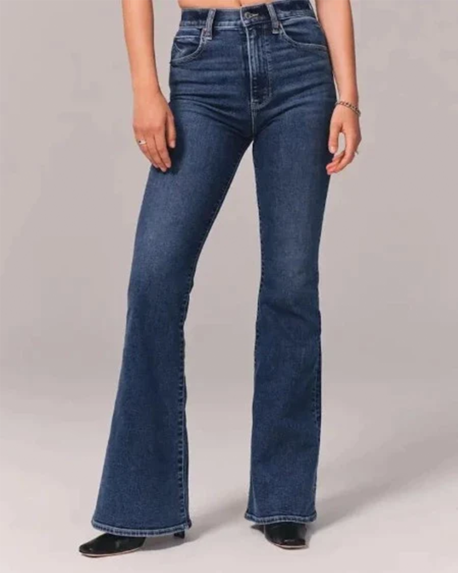 Facolli | Women's flared high-waisted jeans