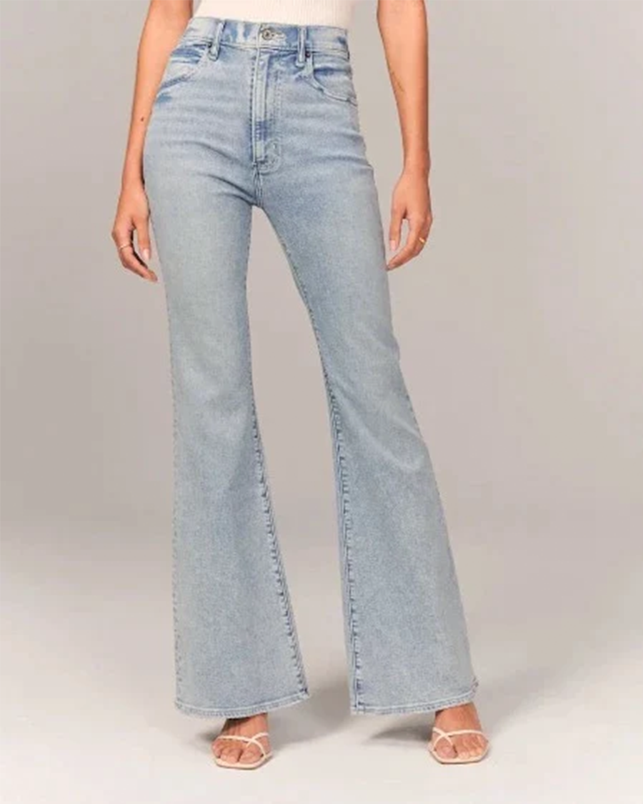 Facolli | Women's flared high-waisted jeans