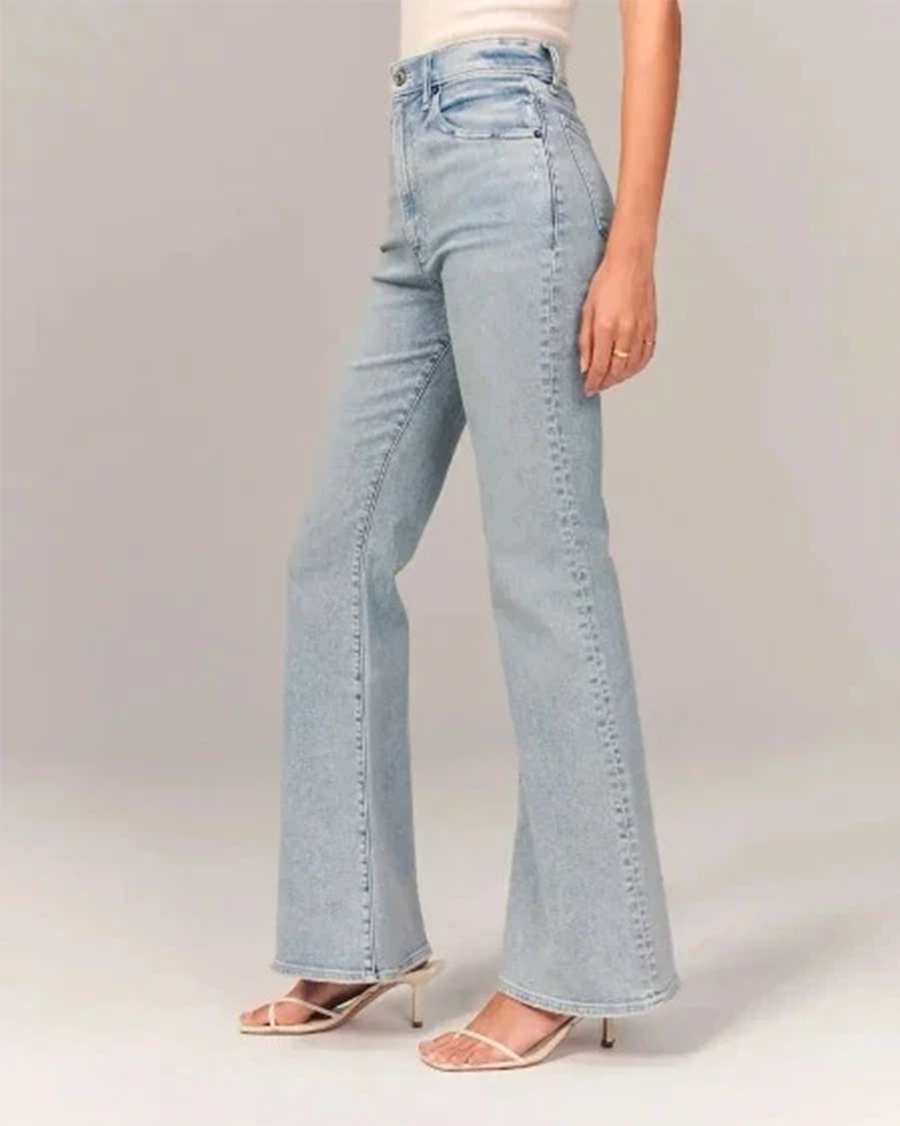 Facolli | Women's flared high-waisted jeans