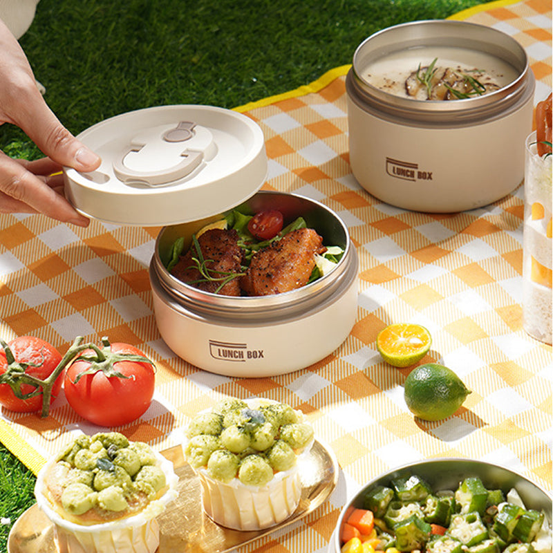 Multi Layer Insulated Lunch Box With Free Carry Bag NALANI