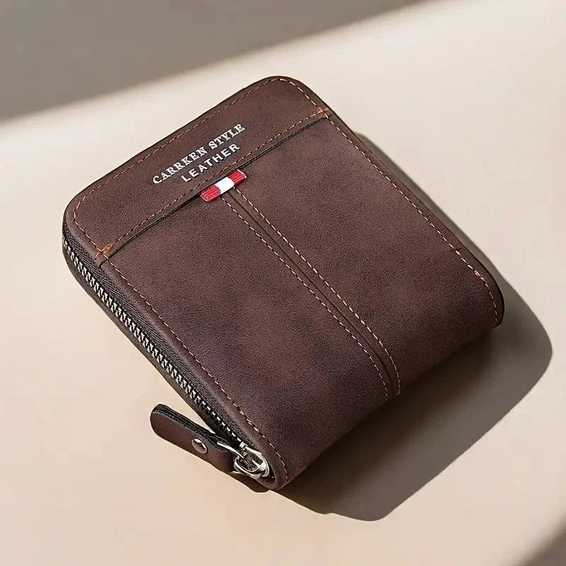 Luxury Leather Wallet With Card And Cash Compartments NALANI