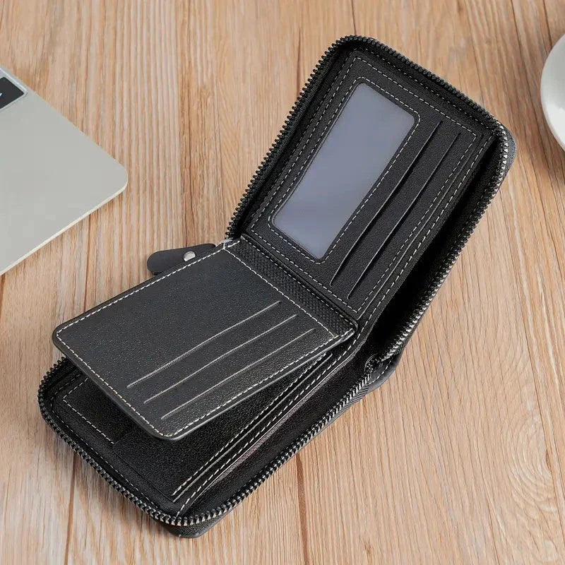 Luxury Leather Wallet With Card And Cash Compartments NALANI