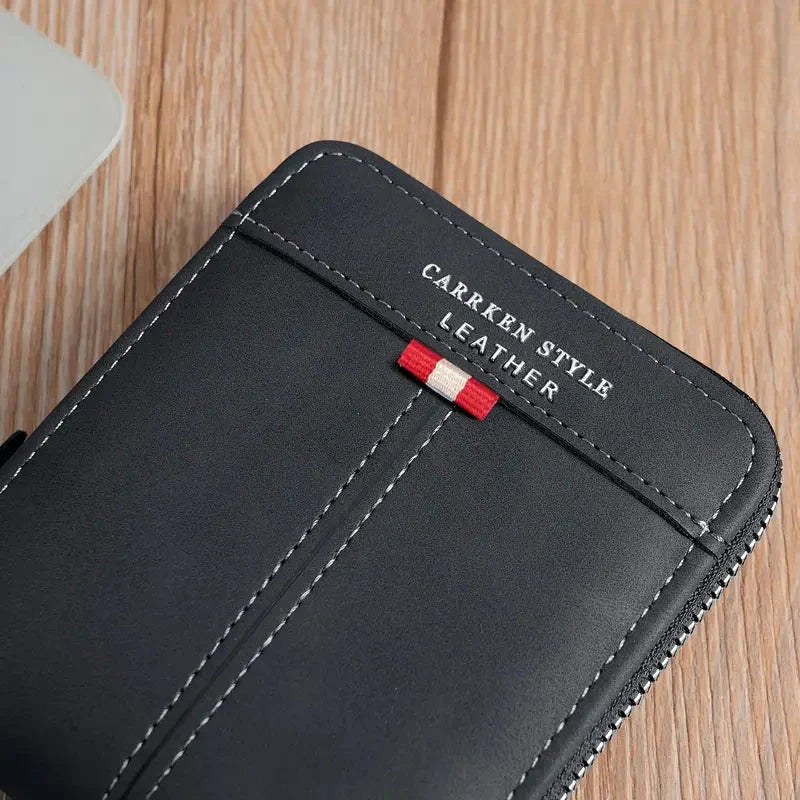 Luxury Leather Wallet With Card And Cash Compartments NALANI