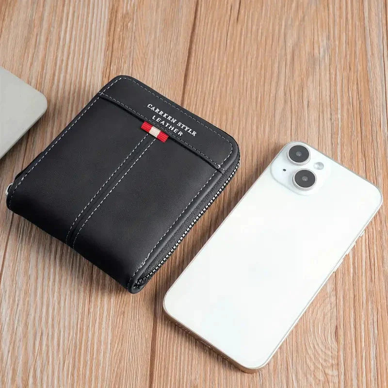 Luxury Leather Wallet With Card And Cash Compartments NALANI