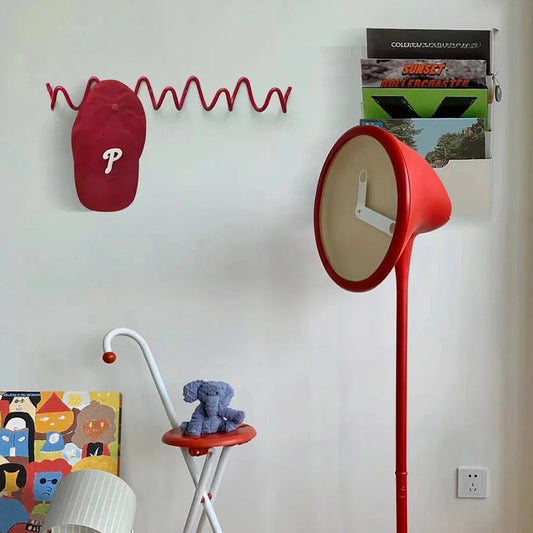 Ocean Wave Wall Hook Wrought Iron Entryway Hanger Mounting NALANI