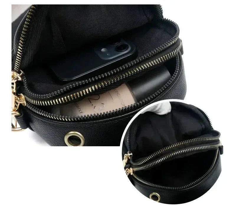 Retro Vegan Leather Small Shoulder Bag For Women Everyday NALANI