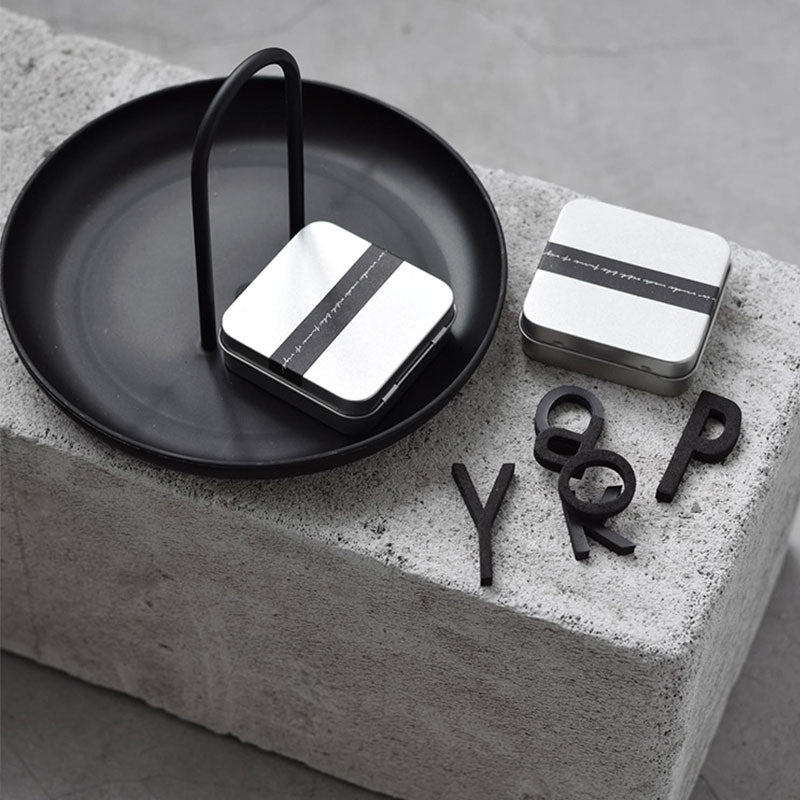 Minimalist Round Decorative Tray for Stylish Home Organization Black NaLani