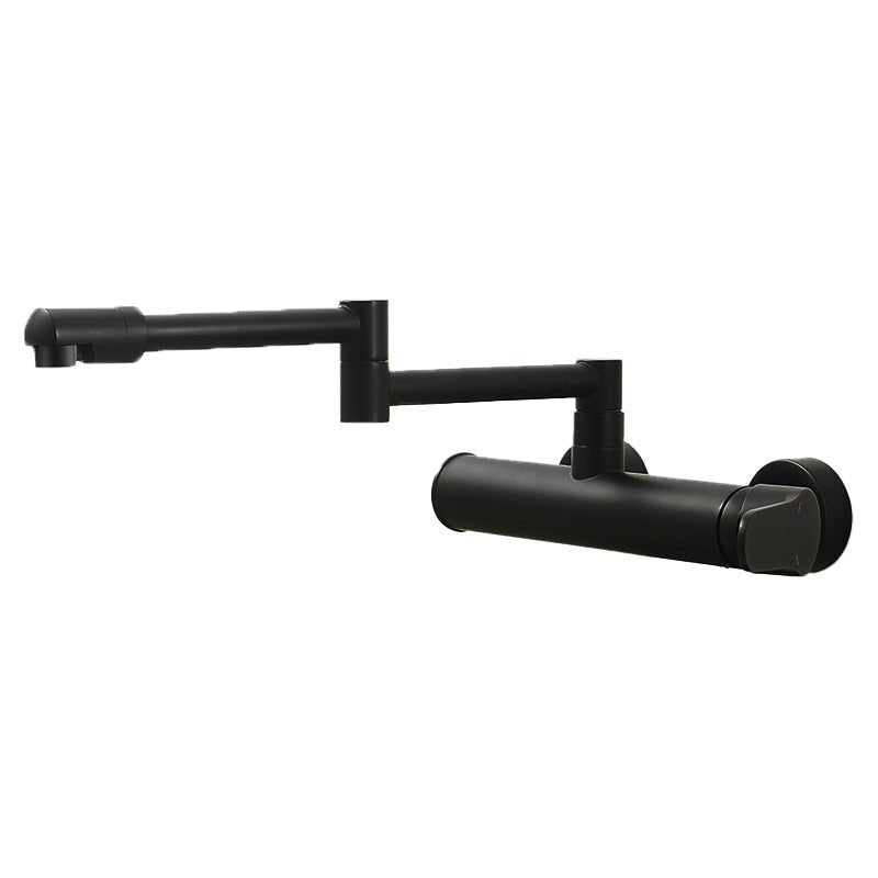 Brass Wall Mounted Pot Filler Faucet With Single Lever - Nalani - UK Fashion Clothing and Decor