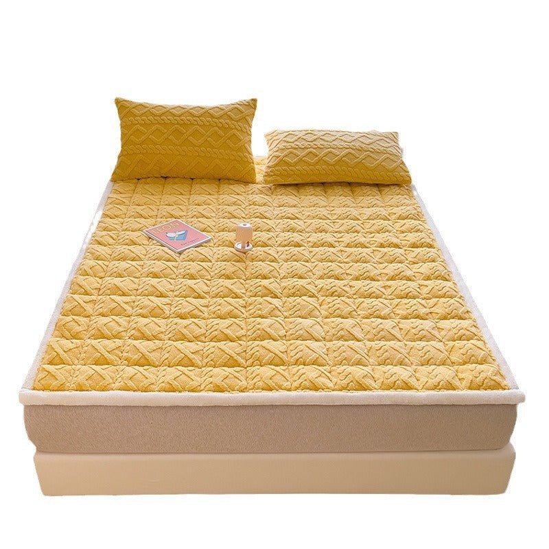 Cozy Plush Bed sheets Cushions Winter Soft Mattress quilts Sleep Support - Nalani - UK Fashion Clothing and Decor