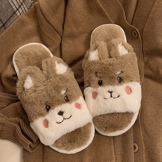 Fluffy Animal Slippers For Home All Ages Non Slip Sole - Nalani - UK Fashion Clothing and Decor